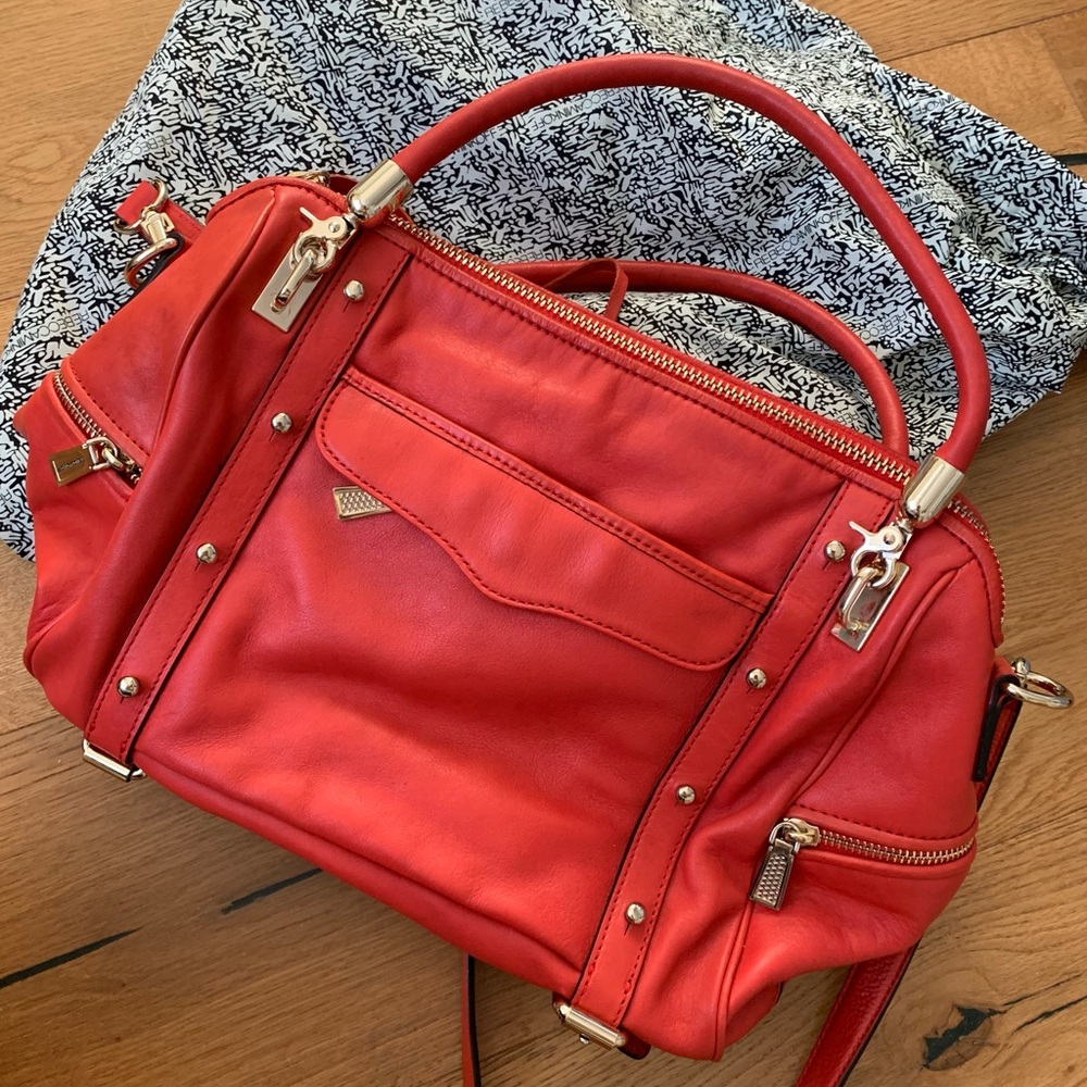 Rebecca Minkoff Vibrant Red Crossbody Bag